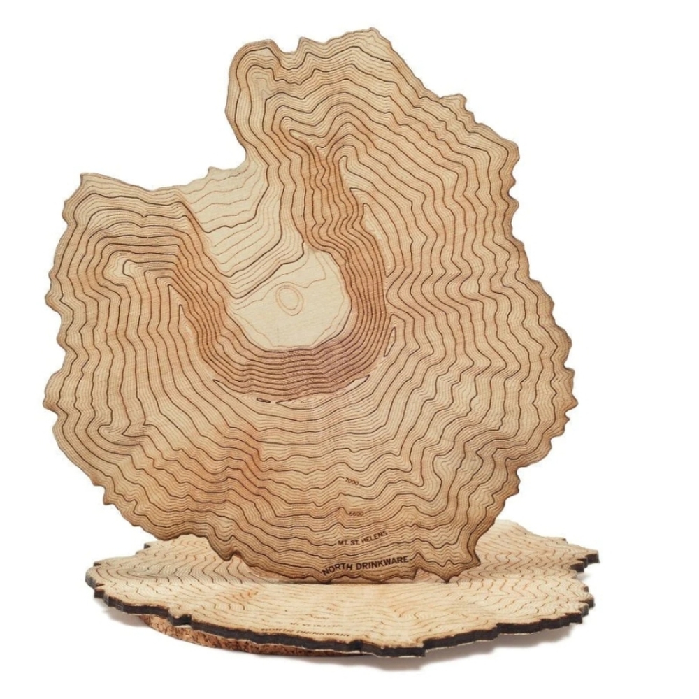 COPY - Northern Drinkware Coasters (Mount Saint Helens)